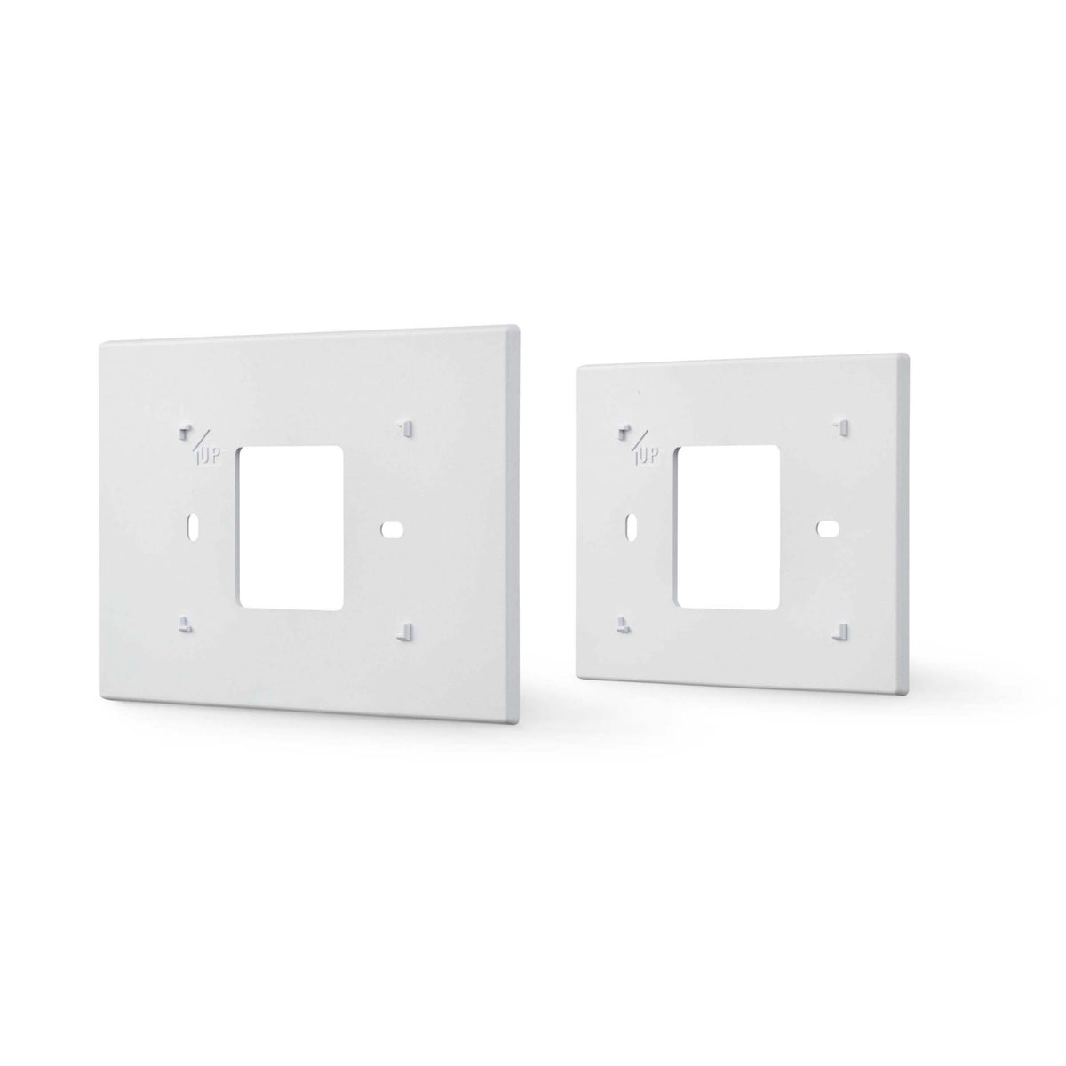 Resideo White Coverplate assembly for use with the Prestige® 2-Wire IAQ Thermostat