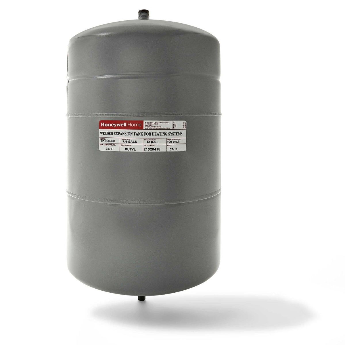 Resideo TK300-90/U Heating Expansion Tank, 14.0 Gallon, 1/2 in Male NPT