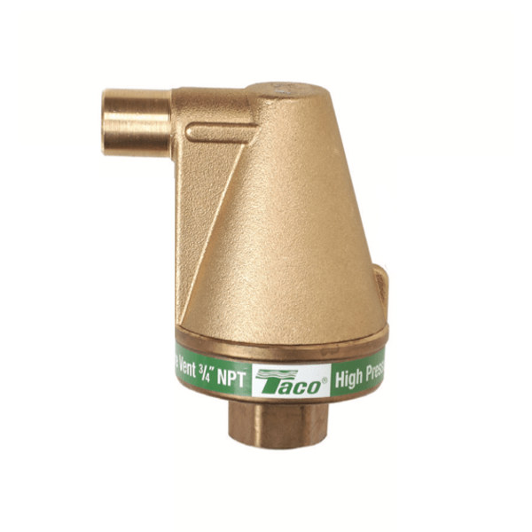 Air Vent Commercially Rated 3/4 Inch NPT Brass