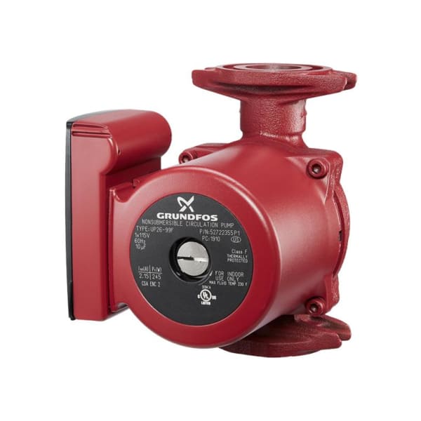 UPS26-99FC, Max Head 28, Max Flow 33 gpm - Cast Iron Body - 115V