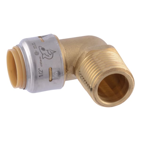 1/2" SharkBite Max Male Adapter Elbow