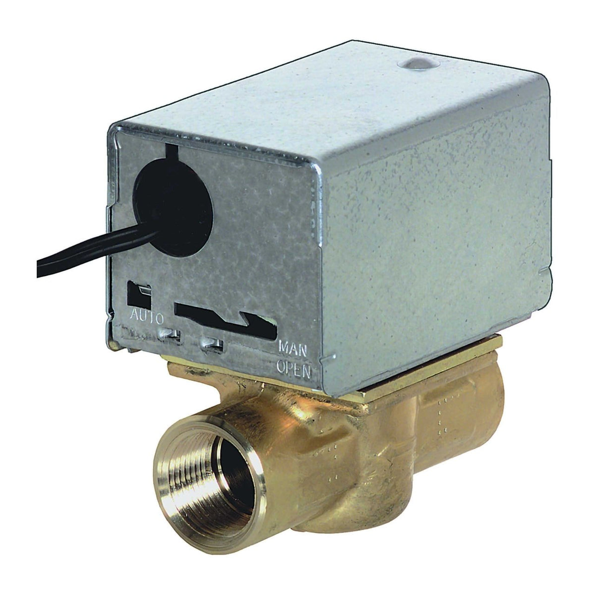 Honeywell Home V8043G3311/U Zone Valve, 1/2 in Inverted Flare, 24 VAC, End Switch, 300 psi Static