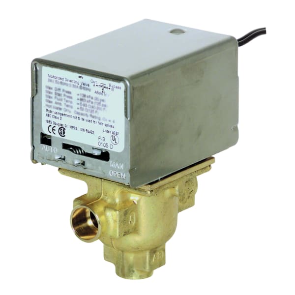 24 Vac 1/2 in Sweat N.C. QuickFit Zone Valve