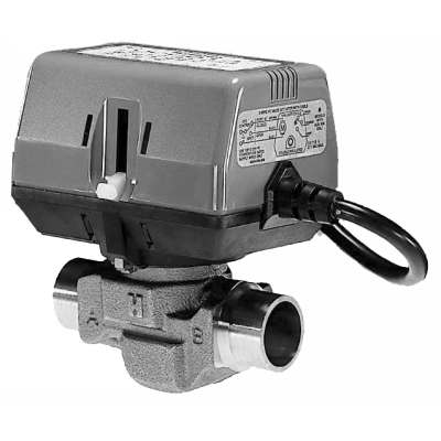 Honeywell Home VC8715ZZ11/U VC 2-Position On/Off Actuator, 24 VAC 60 Hz, Aux Switch, 1 m Cable