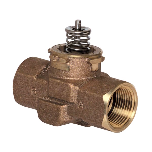 2-way 1 in fNPT VC Valve Assy 6.6 Cv and linear flow