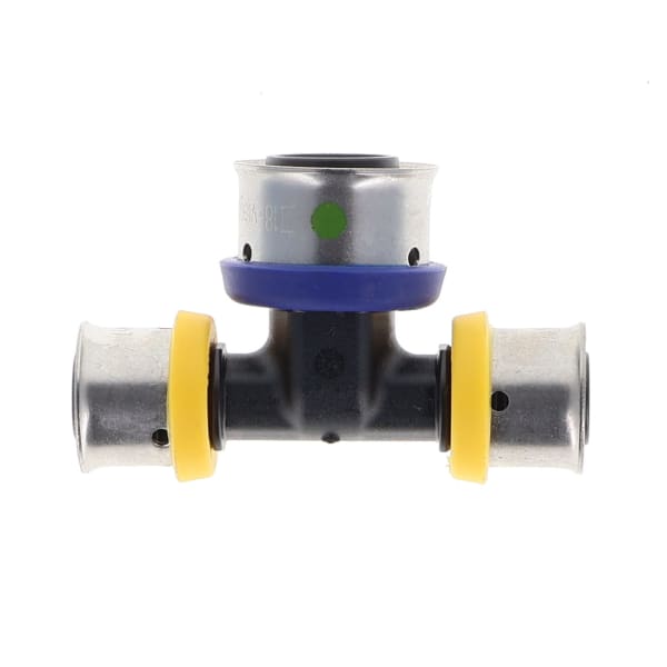 1/2" x 1/2" x 3/4" PEX Reducing Tee (Press)  - PureFlow® Press (Composite)