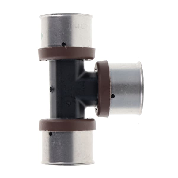 1-1/4" PEX Tee (Press)  - PureFlow® Press (Composite)