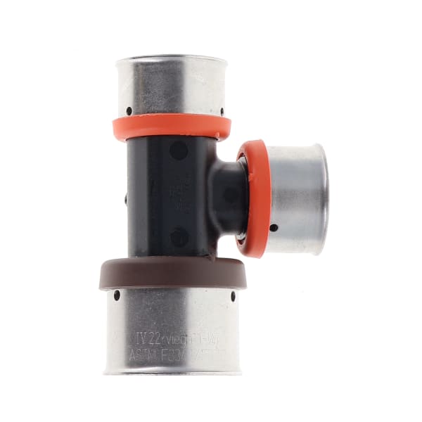 1-1/4" x 1" x 1" PEX Reducing Tee (Press)  - PureFlow® Press (Composite)