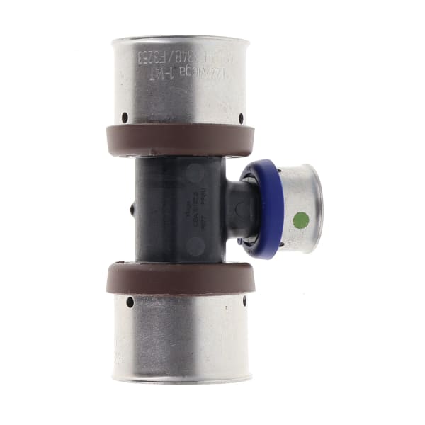 1-1/4" x 1-1/4" x 3/4" PEX Reducing Tee (Press)  - PureFlow® Press (Composite)