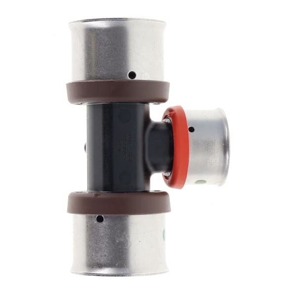 1-1/4" x 1-1/4" x 1" PEX Reducing Tee (Press)  - PureFlow® Press (Composite)