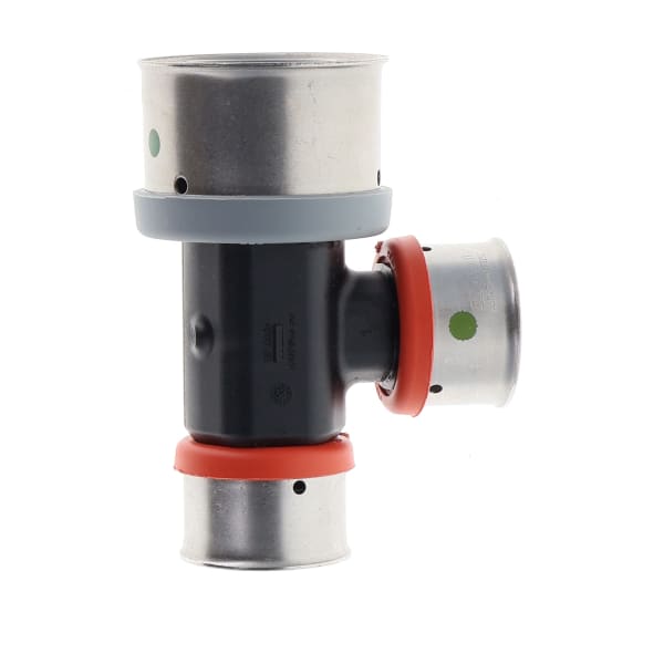 1-1/2" x 1" x 1" PEX Reducing Tee (Press)  - PureFlow® Press (Composite)