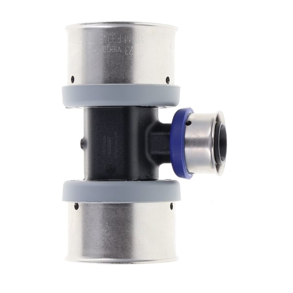 1-1/2" x 1-1/2" x 3/4" PEX Reducing Tee (Press)  - PureFlow® Press (Composite)