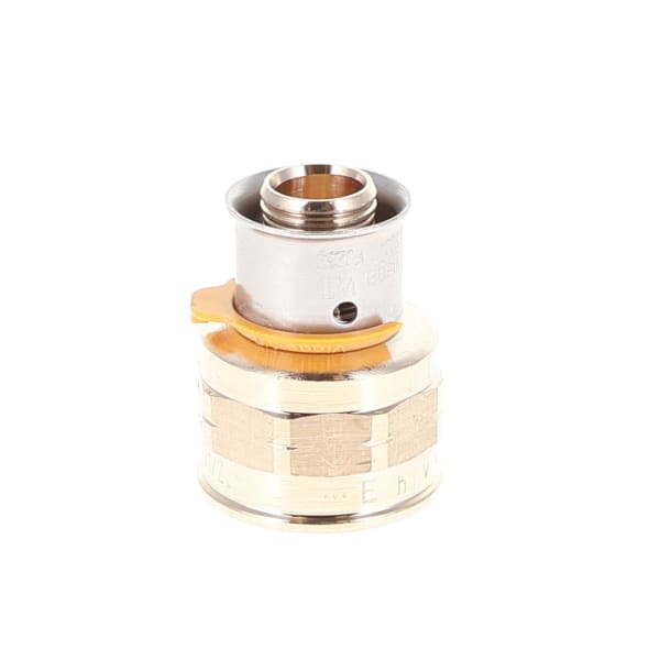 1/2" PEX Female Adapter (Press x FIP) - PureFlow® Press (Brass)