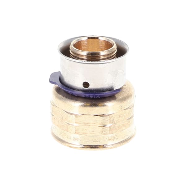 3/4" PEX Female Adapter (Press x FIP) - PureFlow® Press (Brass)