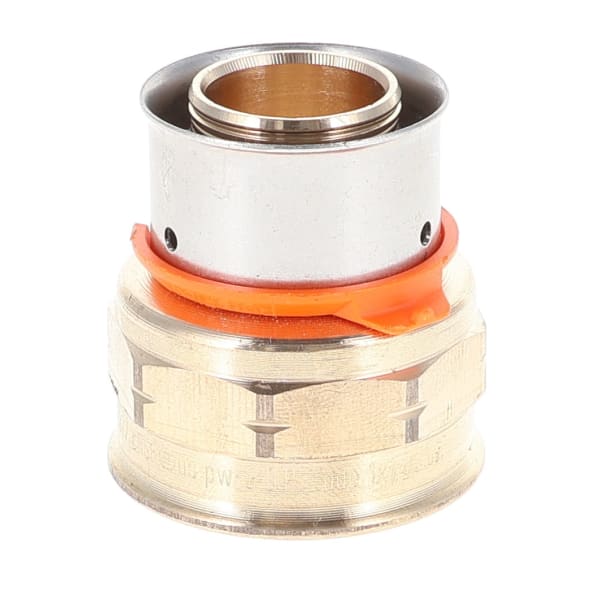 1" PEX Female Adapter (Press x FIP) - PureFlow® Press (Brass)