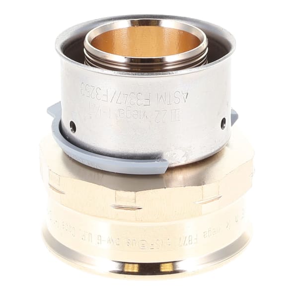 1-1/2" PEX Female Adapter (Press x FIP) - PureFlow® Press (Brass)