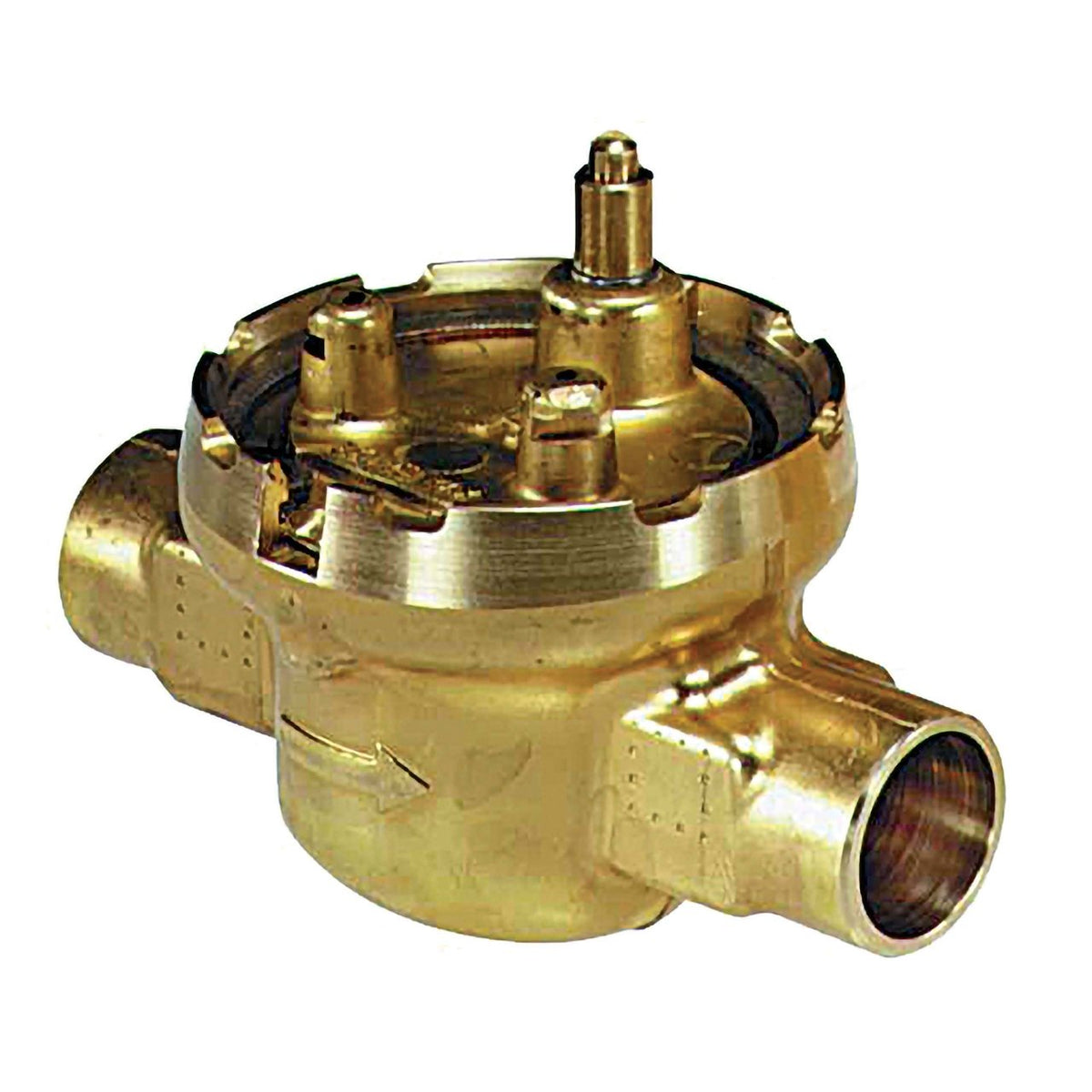 Honeywell Home VU52S2036/U Two-Way Fan Coil Valve, 3/4 in Sweat, 3.5 Cv