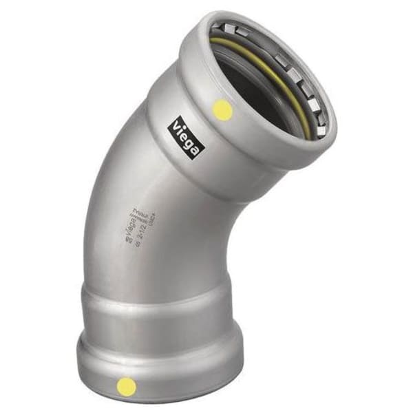 2-1/2" x 2-1/2" - (P-P) - 45 Deg Elbow, MegaPress®G