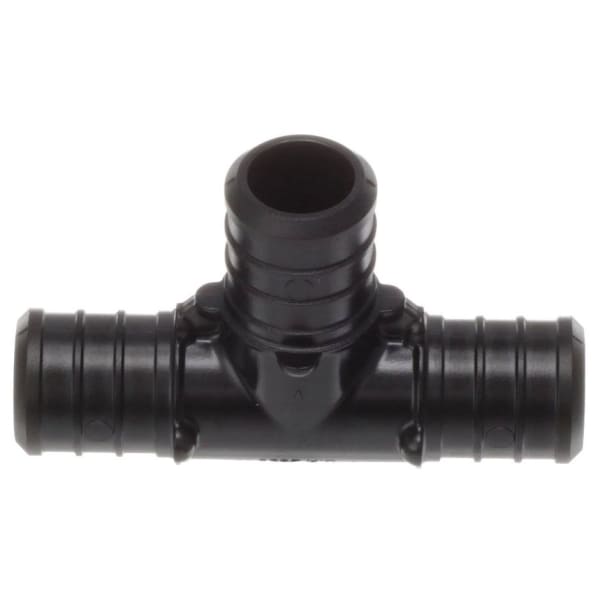 1" x 3/4" x 3/4" PEX Reducing Tee (Crimp)  - PureFlow® Crimp (Composite)