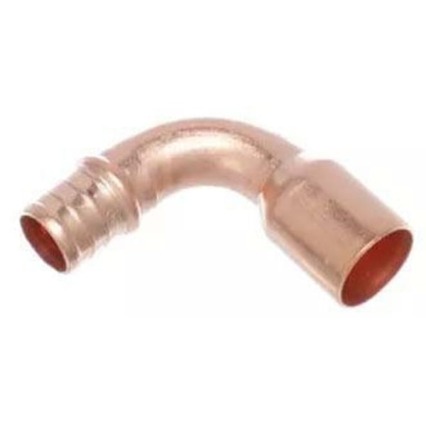1/2" PEX Adapter Elbow (Crimp(F1807))  - PureFlow® Crimp (Copper)