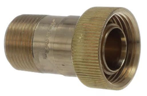 Viega 46646 3/4" x 1" MPT x ManaBloc Supply Reducing Male Adapter, Lead-Free Brass, 160 PSI