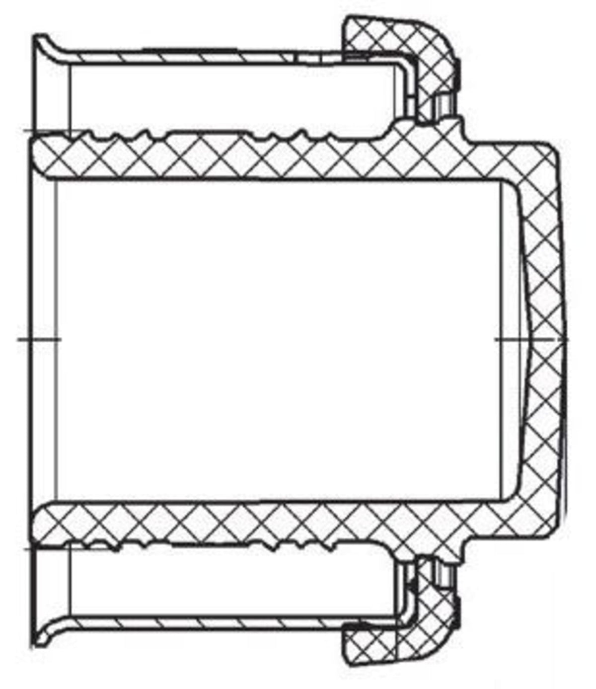 Viega 1-1/4" PEX Plug (Press) - PureFlow® Press (Composite)