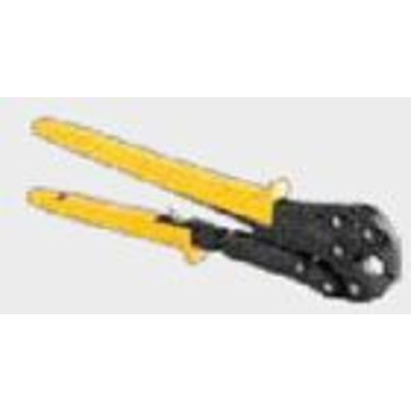 3/8", Green Handle, Ratcheting, Press Hand Tool (1 per Pack)