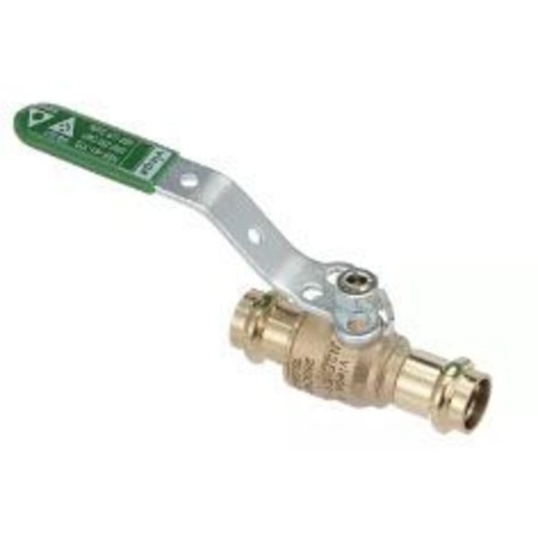 1" x 1", ProPress x ProPress, 250 PSI CWP, Lead-Free, Bronze Body, EPDM Seal, Full Port, 2-Piece, Ball Valve