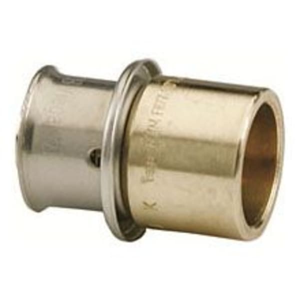 1/2" PEX Sweat Adapter (Press x FTG Sweat) - PureFlow® Press (Brass)