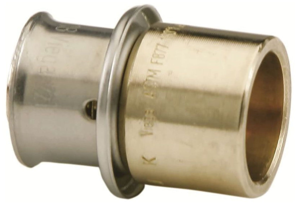 Viega 2" PEX Sweat Adapter (Press x FTG Sweat) - PureFlow® Press (Brass)