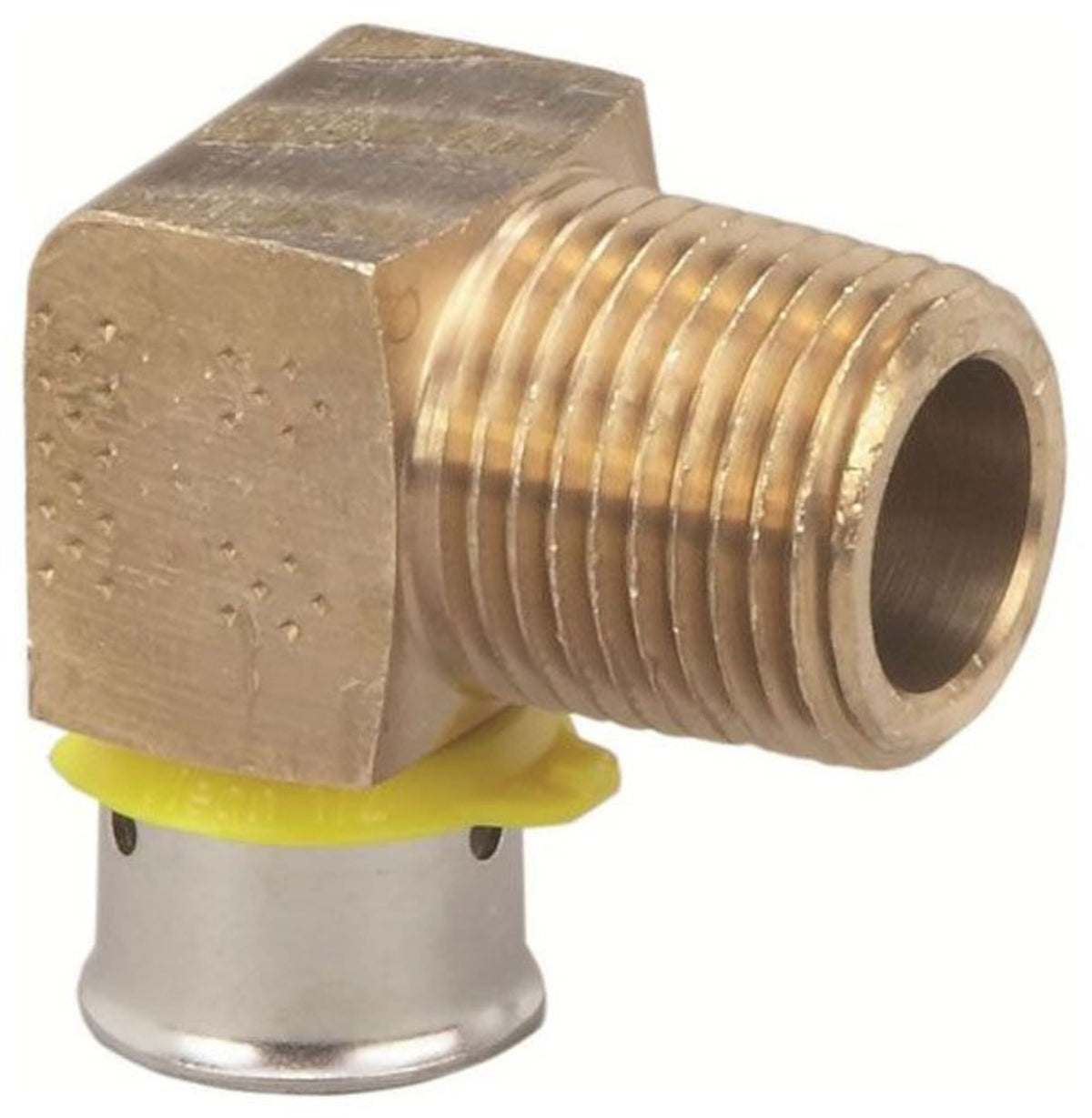 Viega 3/4" PEX 90° Elbow (Press) - PureFlow® Press (Brass) 92540
