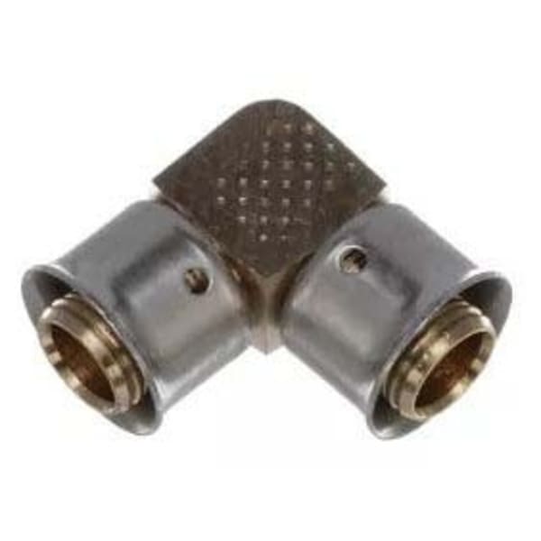 3/4" PEX 90° Elbow (Press)  - PureFlow® Press (Brass)