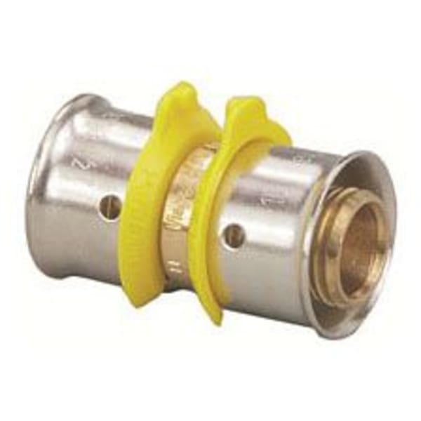 3/4" x 1/2" x 1/2" PEX Reducing Tee (Press)  - PureFlow® Press (Brass)