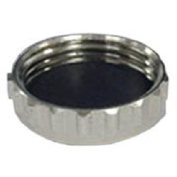 Nickel Plated Brass, Outlet Cap for Stainless Steel Manifold
