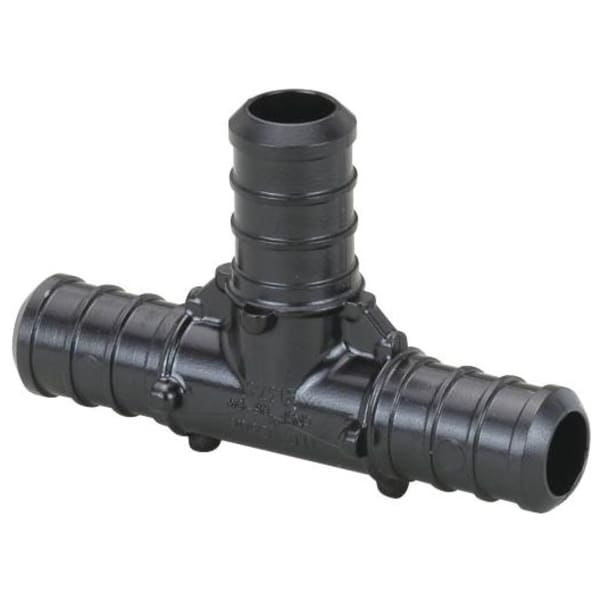 3/4" x 3/4" x 1/2" PEX Reducing Tee (Crimp)  - PureFlow® Crimp (Composite)