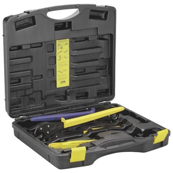 3-Piece, Press Starter Tool Set with (2) Press Hand Tool/(1) Tubing Cutter