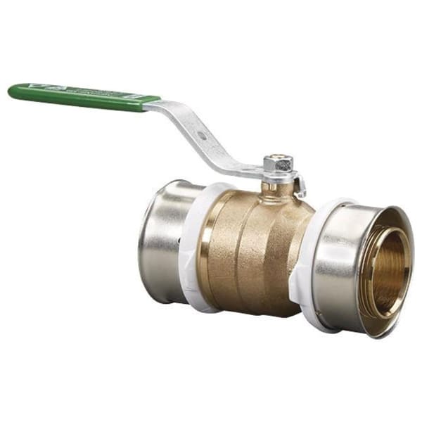 1" PEX Ball Valve (Press)  - PureFlow® Press (Brass)