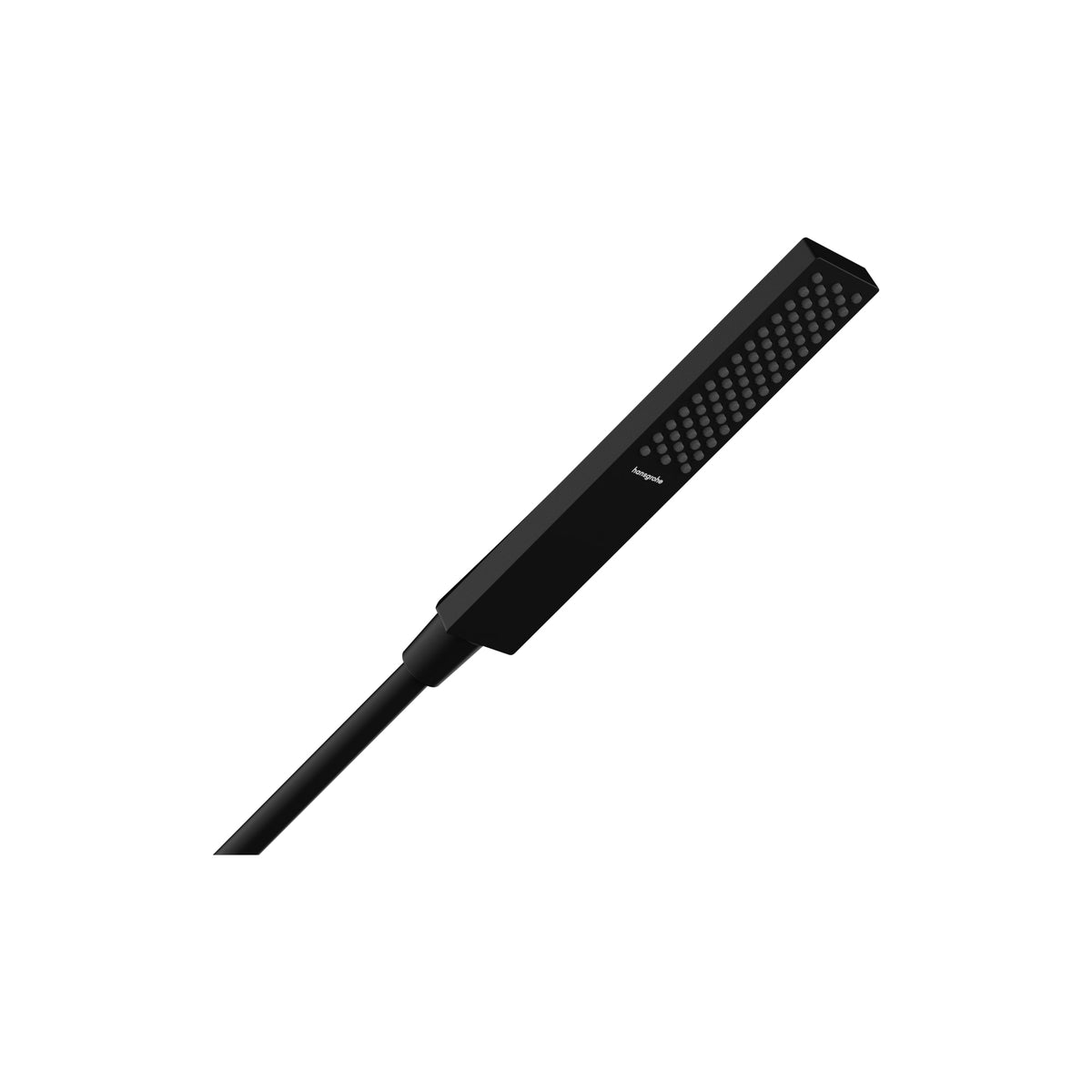 hansgrohe 24322671 Pulsify E Baton Handshower 100 1-Jet, 2.5 GPM in Matte Black