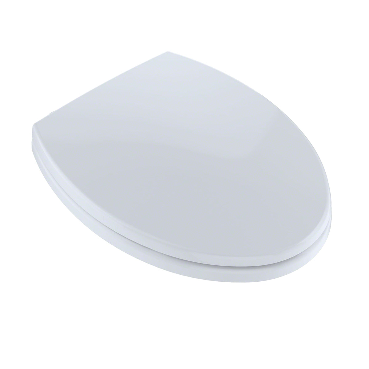 TOTO® SoftClose® Non Slamming, Slow Close Elongated Toilet Seat and Lid, Cotton White - SS114#01