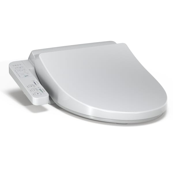 TOTO® WASHLET® A2 Electronic Bidet Toilet Seat with Heated Seat and SoftClose® Lid, Elongated, Cotton White - SW3004#01