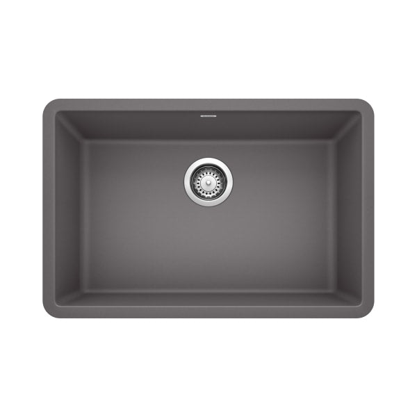 Precis 27" Single Bowl Kitchen Sink - Cinder
