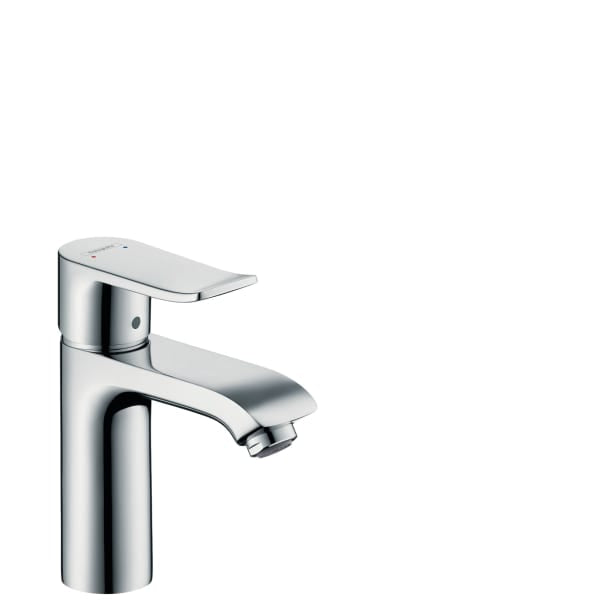 hansgrohe Metris Single-Hole Faucet 110 with Pop-Up Drain, 1.2 GPM in Chrome