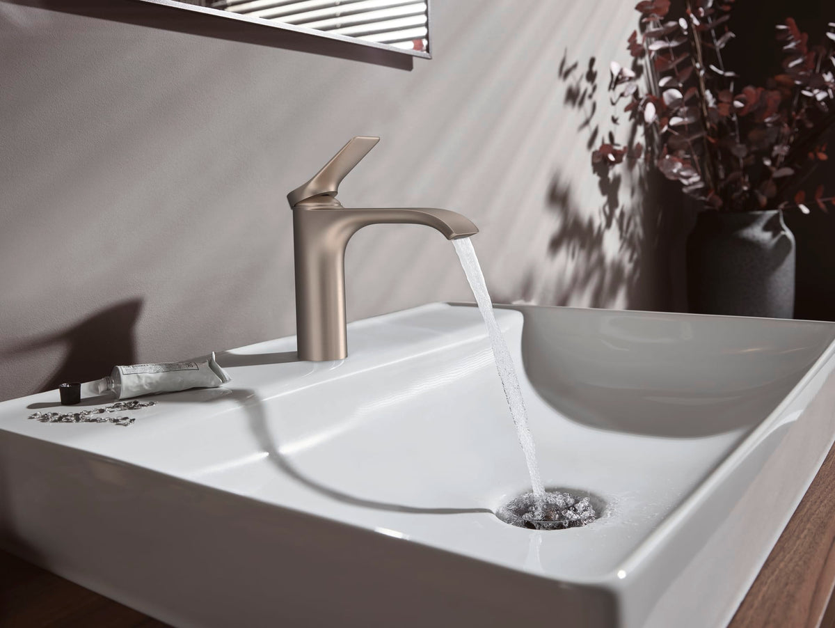 hansgrohe Vivenis Single-hole Faucet 110 with Pop-Up Drain, 1.2 GPM in Brushed Nickel