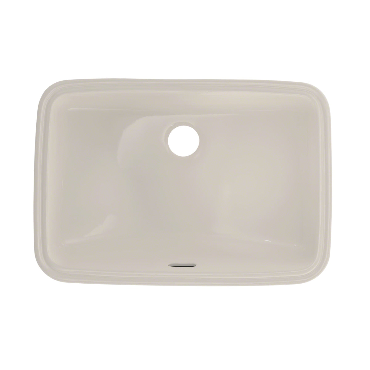 TOTO® 19" x 12-3/8" Rectangular Undermount Bathroom Sink with CEFIONTECT, Sedona Beige - LT542G#12