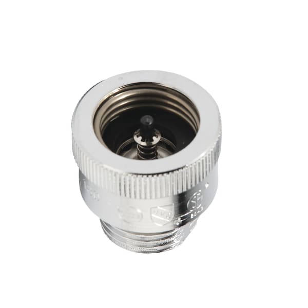 3/4" Lead Free Hose Connection Vacuum Breaker Backflow Preventer, Non-Removable, Chrome Finish