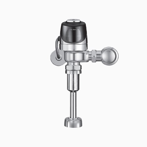 ECOS® Sensor Flushometer (ECOS 186-0.125 HW OR) Automatically initiates a 1.1 gF or 1.6 gF Flushbased on how long the user remains in sensor range - in Polished Chrome