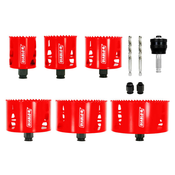 11 pc Bi-Metal Hole Saw Set