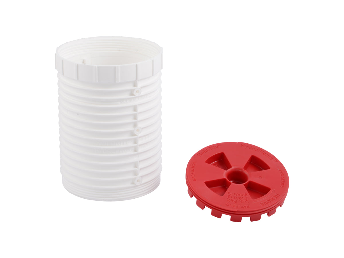 HoldRite HFPESC2 HydroFlame Pro Series Extension Sleeve for #2 Fire Stop Sleeve Metal or Plastic Pipe - #3 Hollow Sleeve With Safety Cap