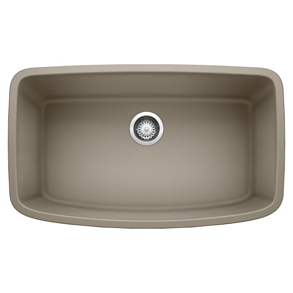 Valea Super Single Bowl Kitchen Sink - Truffle