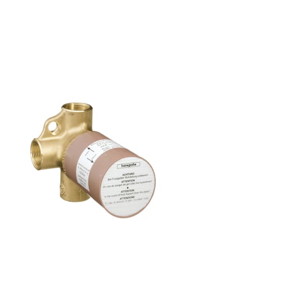 hansgrohe Rough, Trio 2-Way Diverter without Shut-Off, 3/4"